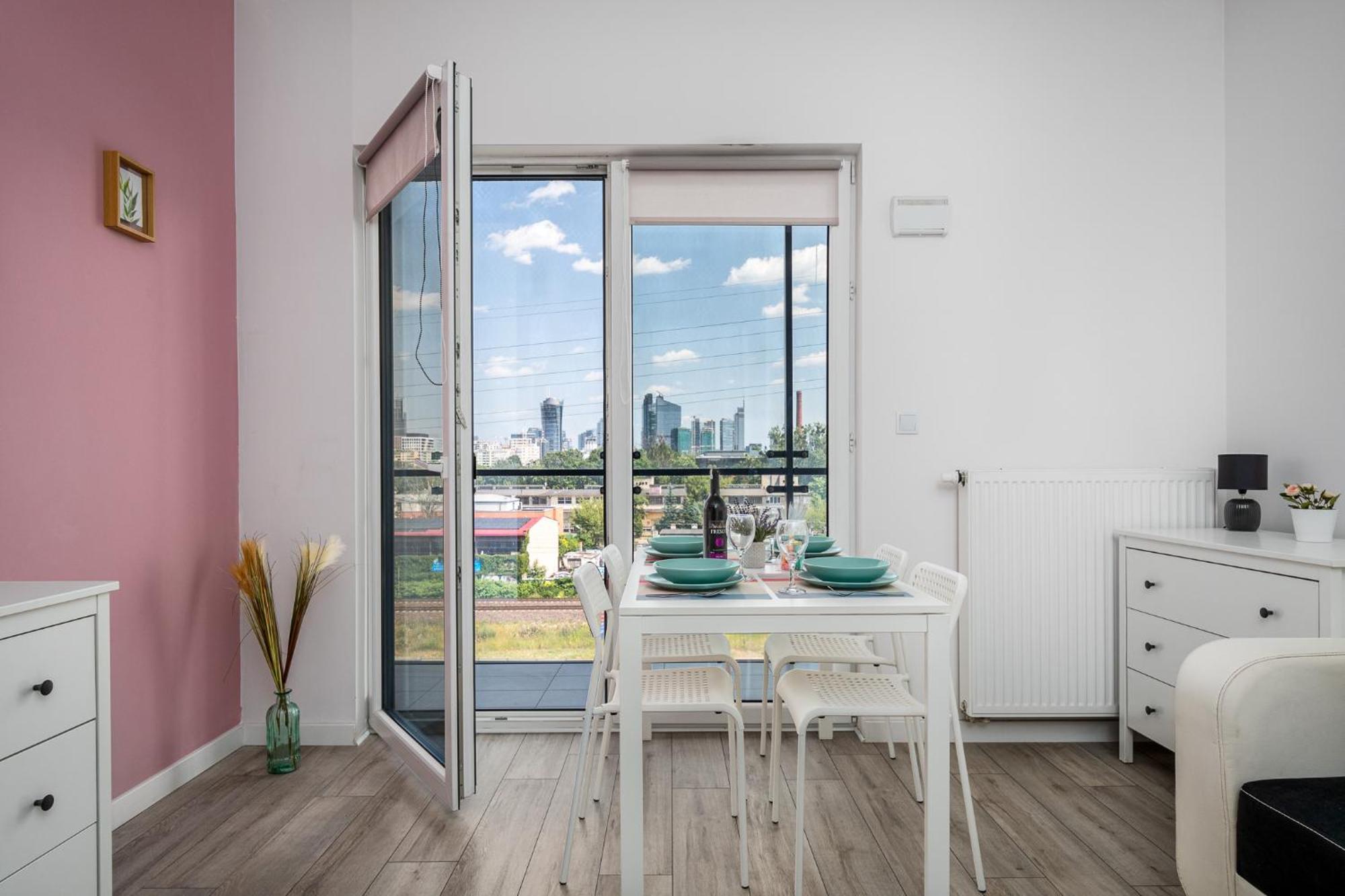 Apart D&K Free Parking Aleja Prymasa Tysiaclecia 83A Apartman Varsó Kültér fotó